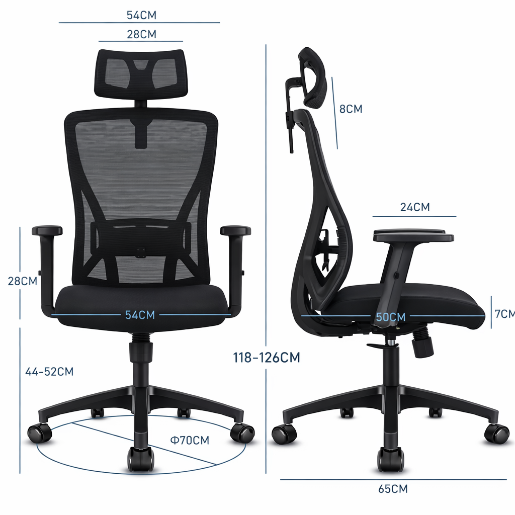Chaise de bureau ErgoSit