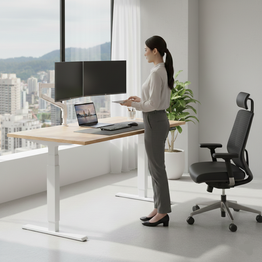 Bureau assis debout Worklift One