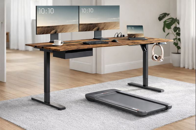 Bureau assis debout avec tiroir Worklift