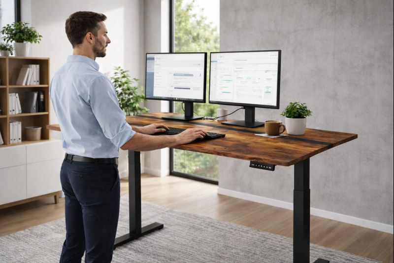 Bureau assis debout avec tiroir Worklift