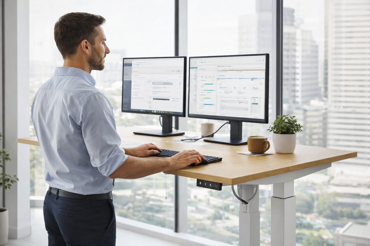 Bureau assis debout Worklift Pro